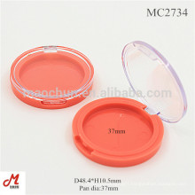 MC2734 Supply custom 37mm eye shadow cheap cosmetic cases